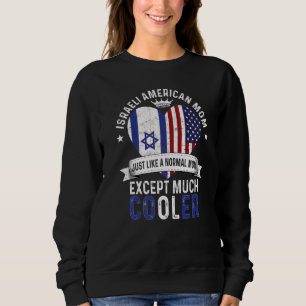 Israelisk Amerikansk Mamma Mors Dag Mama Land Isra T Shirt