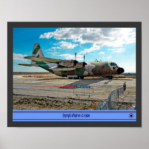 israelisk C-130H Karnaf Poster