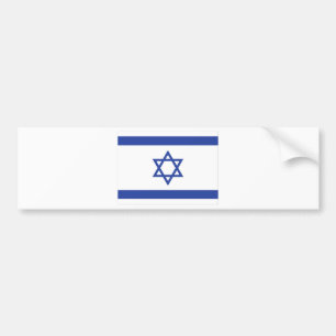 israelisk flagga bildekal