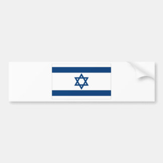Israelisk flagga bildekal