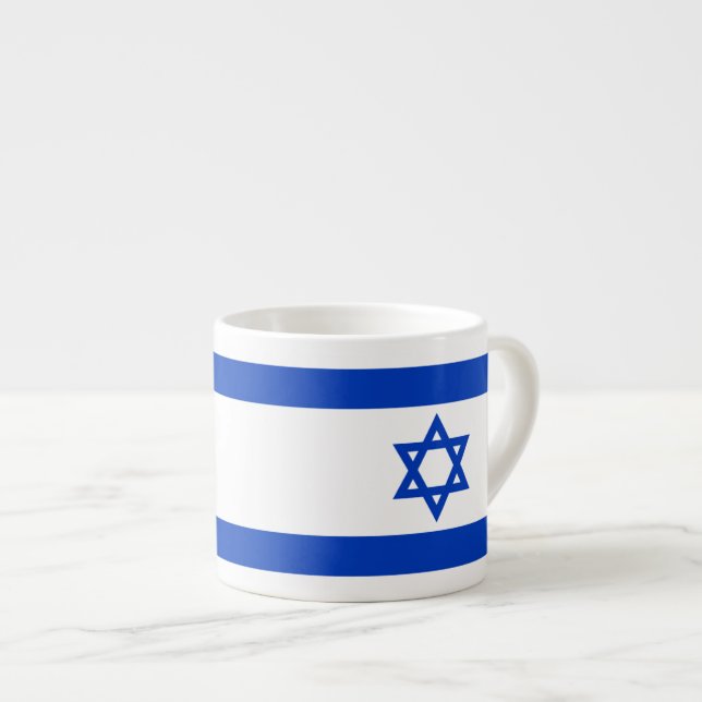 israelisk flagga espressomugg (Framsida höger)