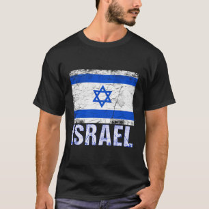 Israelisk Flagga - Israel Flagga Shirt Gift T