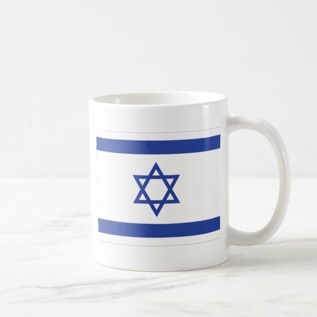 israelisk flagga kaffemugg (Höger)