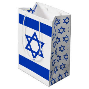 Israelisk Flagga med David-stjärnan, patrioter MD