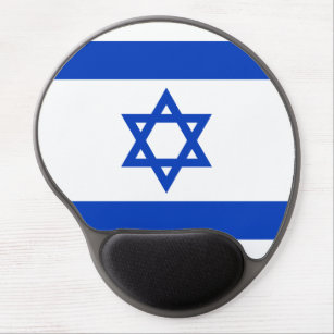 israelisk flagga Mousepad Gel Musmatta