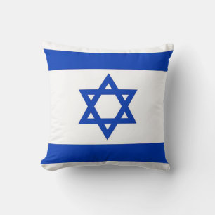 Israelisk Flagga om amerikanska MoJo Pillow Kudde