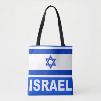 Israelisk Flagga Tygkasse