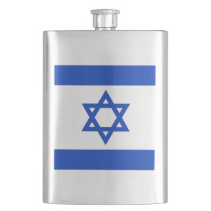 Israelisk flaggaflaska fickplunta