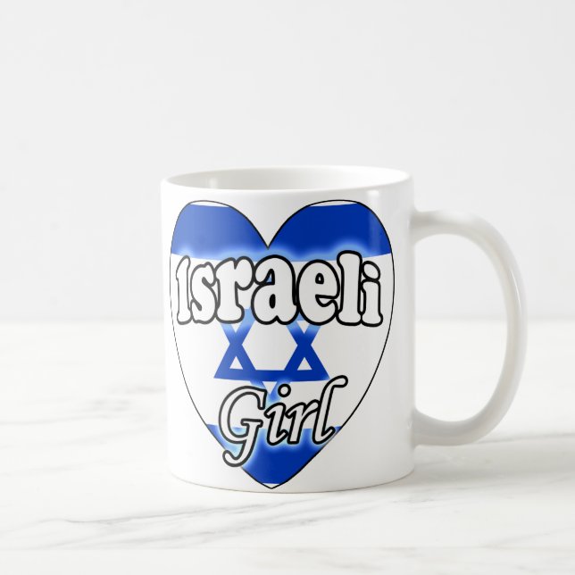 israelisk flicka kaffemugg (Höger)