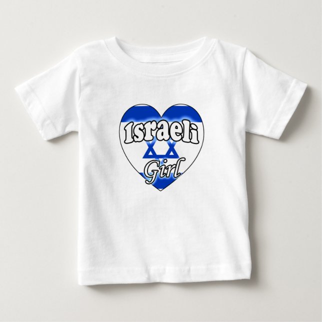 Israelisk flicka t-shirt (Framsida)