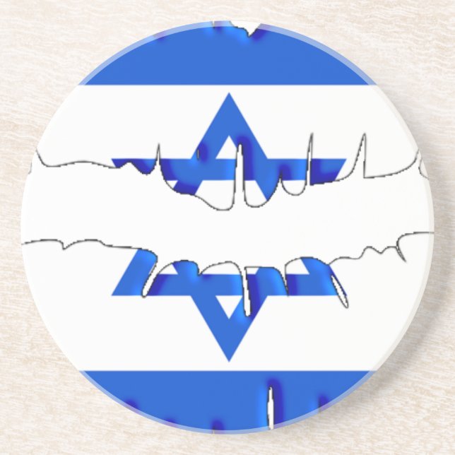 israelisk kyss underlägg (Framsidan)