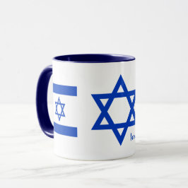 Israelisk patriot, israeliskt kontor/israeliska Fl Mugg