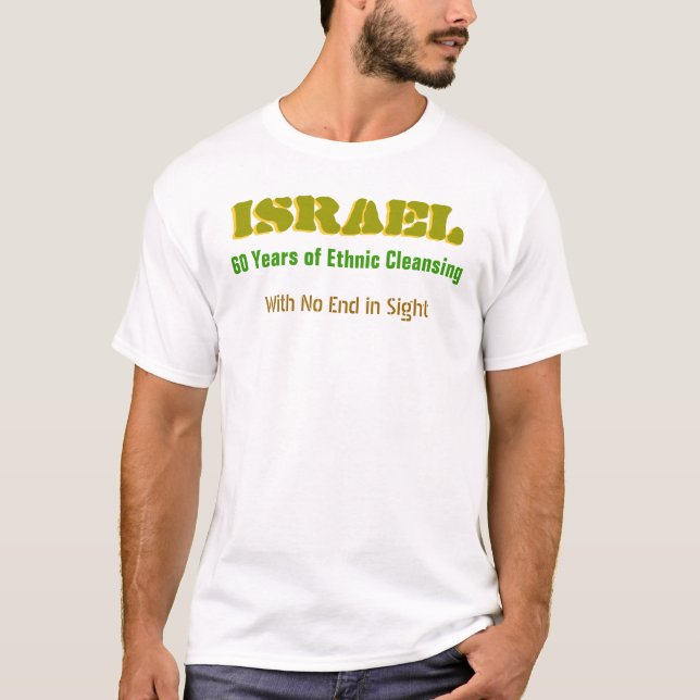 Israelisk person som tillhör en etnisk minoritet t shirt (Framsida)