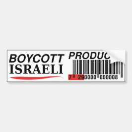 Israelisk produktbildekal för bojkott bildekal