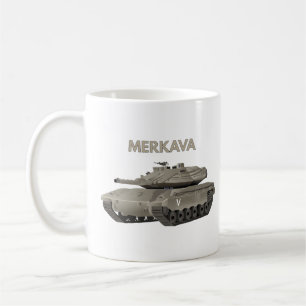 Israelisk Tank Merkava Kaffemugg