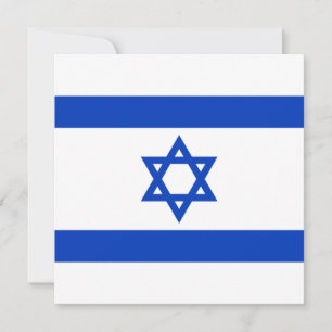 Israeliska Flagga (Israel) Kort