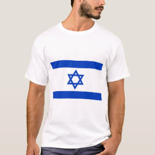 Israeliska Flagga (Israel) T Shirt