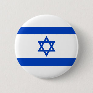 Israeliska Flagga Knapp