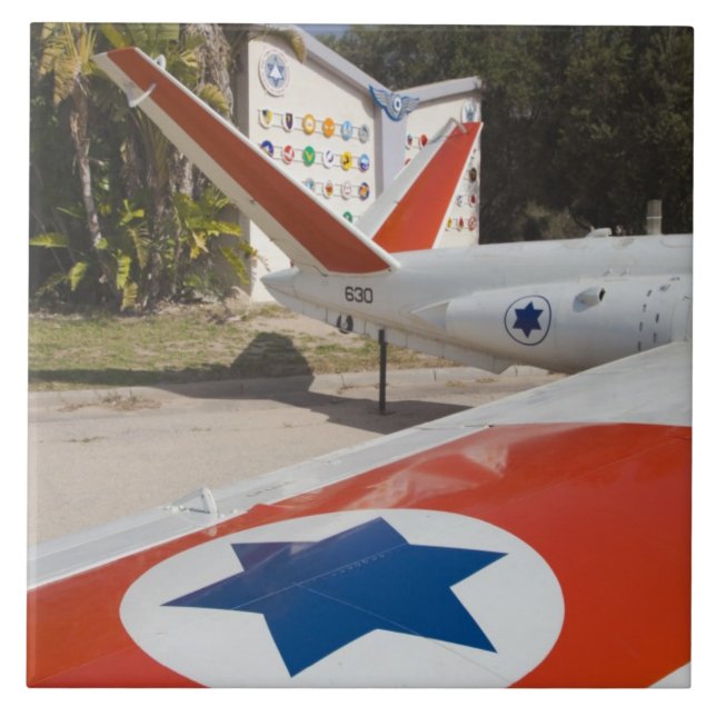 Israeliska flygvapnets museum kakelplatta (Framsidan)