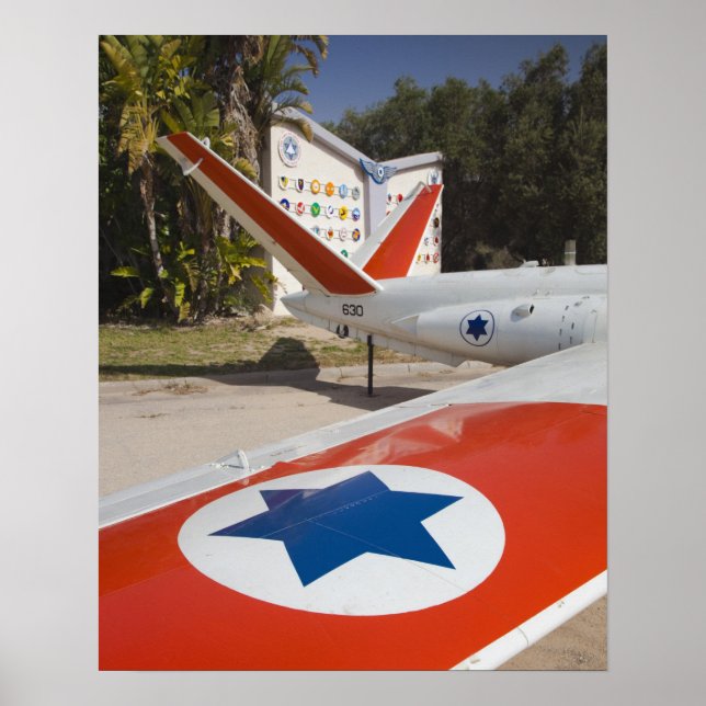 Israeliska flygvapnets museum poster (Framsidan)