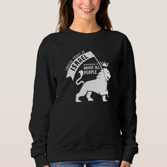 Israeliska hebreiska arv över alla människor t shirt (Framsida)