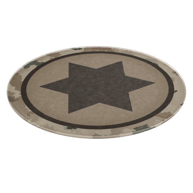israeliska IAF-stjärnan David Roundel - Desert (Hörn)