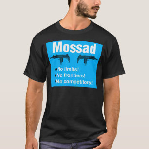Israeliska Mossad, den bäst och intelligensbyrån T-shirt