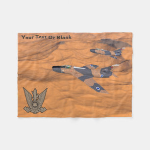 Israeliska Toppen Mystères över öknen Fleecefilt