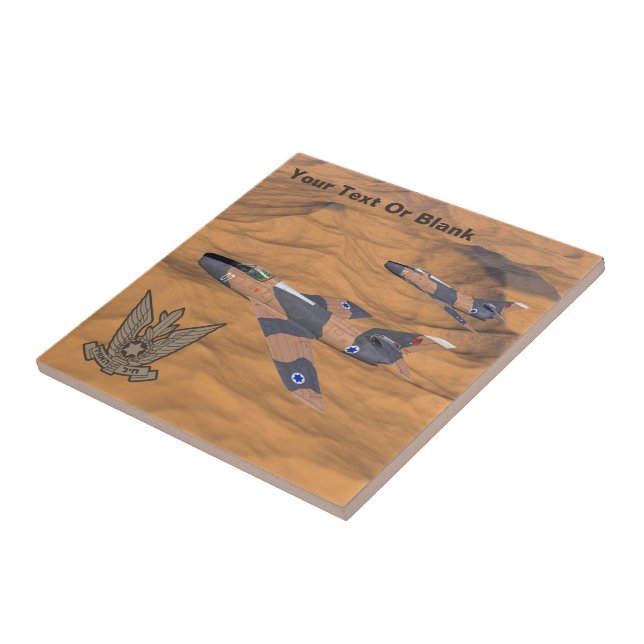 Israeliska Toppen Mystères över öknen Kakelplatta (Sidan)