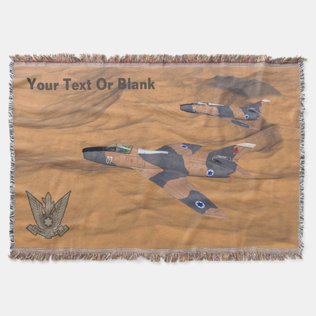 Israeliska Toppen Mystères över öknen Mysfilt (Framsidan)