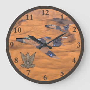 Israeliska Toppen Mystères över öknen Stor Klocka