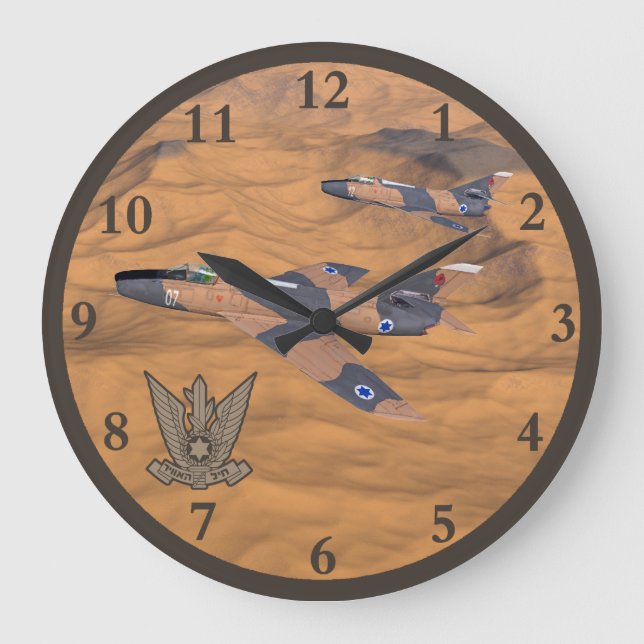 Israeliska Toppen Mystères över öknen Stor Klocka (Framsida)