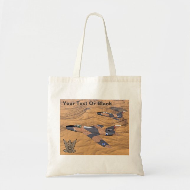 Israeliska Toppen Mystères över öknen Tygkasse (Framsidan)