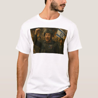 Israeliske ledaren Rallies hans trupper T Shirt