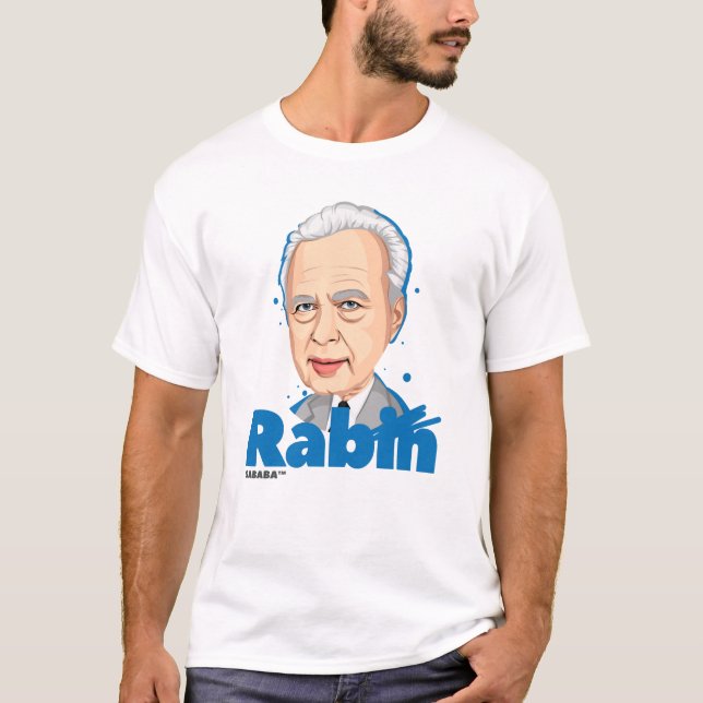 Israelpremiärminister för SABABA™ Rabin T Shirt (Framsida)