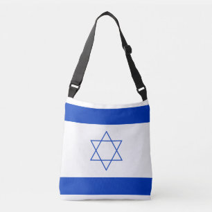 Israels blå och vita Flagga Axelväska