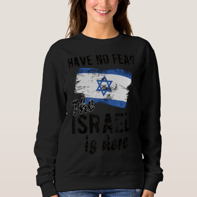 Israels Flagga är här Israels rötter T Shirt (Framsida)