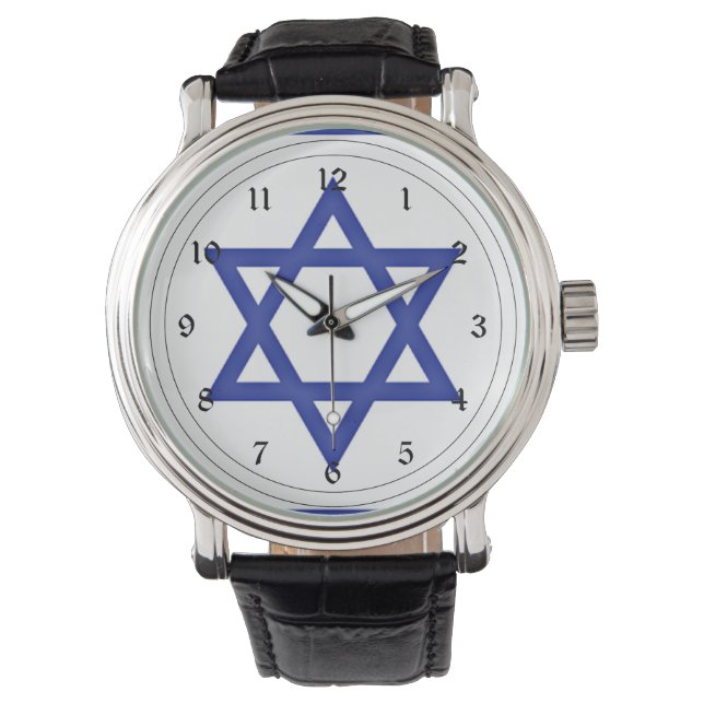 Israels flagga armbandsur (Framsida)