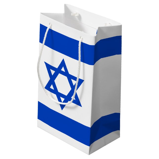 Israels flagga Blue Star of David (Baksidan Vinklad)