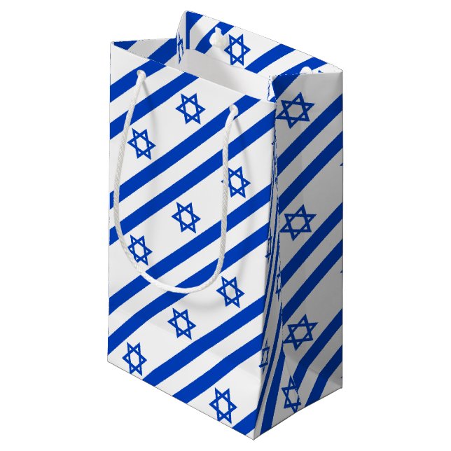 Israels flagga Blue Star of David (Framsidan Vinklad)