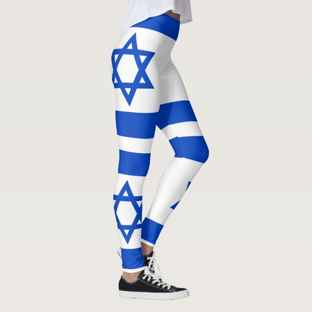 Israels flagga Blue Star of David Leggings (Höger)