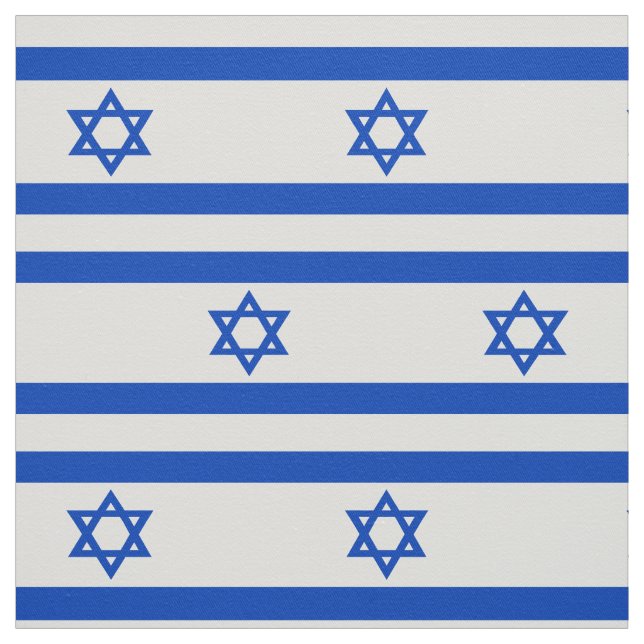 Israels flagga Blue Star of David Tyg (Provkarta)