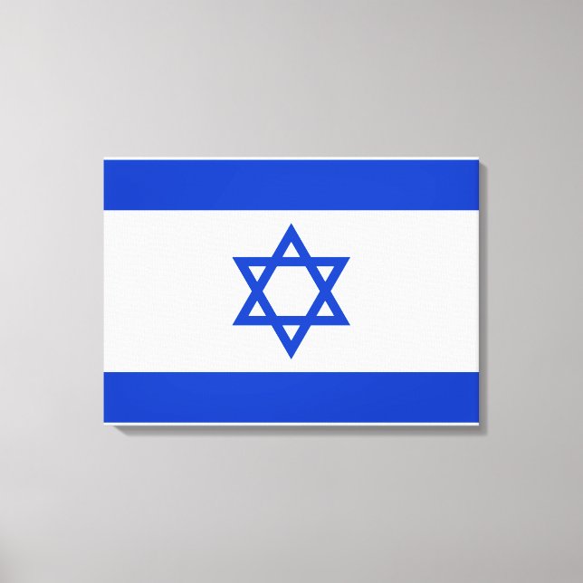 Israels flagga canvastryck (Framsida)
