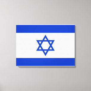 Israels flagga canvastryck