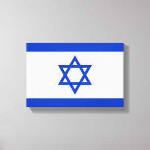 Israels flagga canvastryck