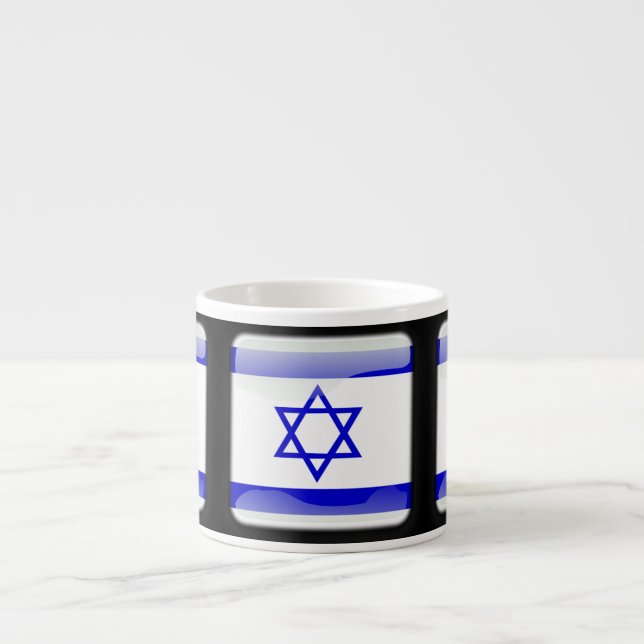 Israels flagga espressomugg (Framsidan)