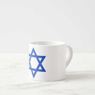 Israels flagga espressomugg