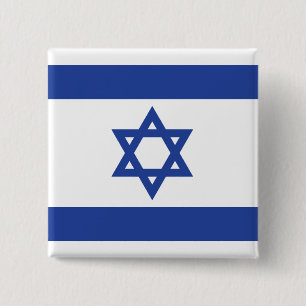 Israels Flagga Knapp