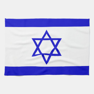 Israels flagga kökshandduk