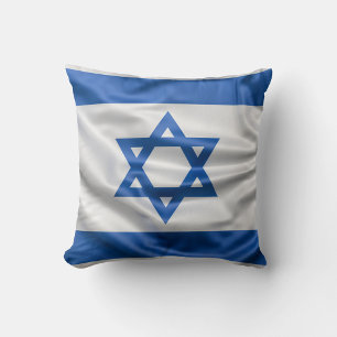 Israels flagga kudde